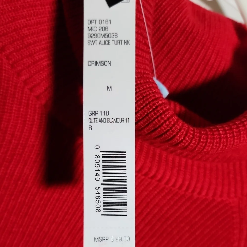 ANTONIO MELANI chic scarlet